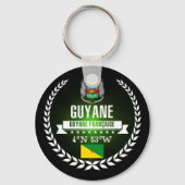 Frans-Guyana Sleutelhanger (Voorkant)