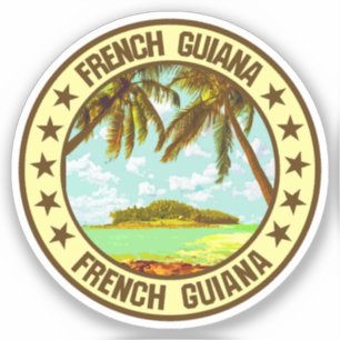 Frans-Guyana Sticker