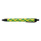Frans-Guyana vlag balpen Zwarte Inkt Pen (Bodem)