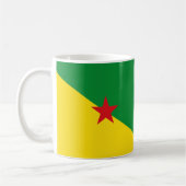 Frans-Guyana Vlag Keramische Mok (Links)