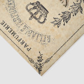 Frans Half Wreath Tissuepapier (Detail)