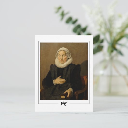 Frans Hals #127 - Fine Art Briefkaart (Staand voorkant)