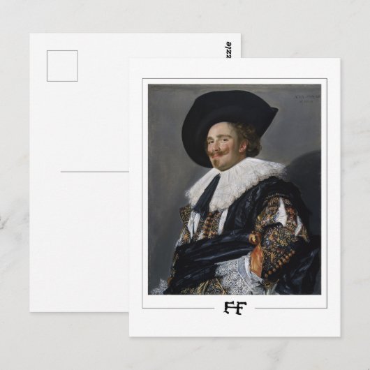 Frans Hals #12 - Fine Art Briefkaart (Voorkant / Achterkant)