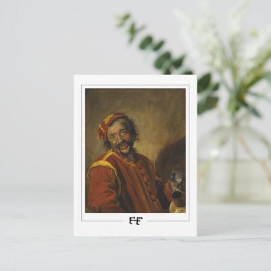 Frans Hals #136 - Fine Art Briefkaart (Staand voorkant)