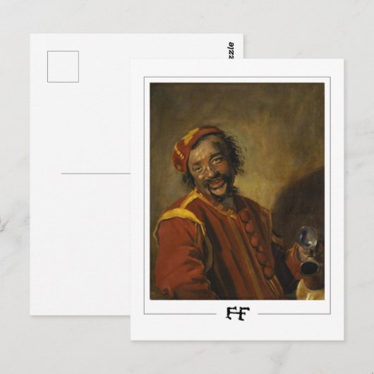 Frans Hals #136 - Fine Art Briefkaart (Voorkant / Achterkant)