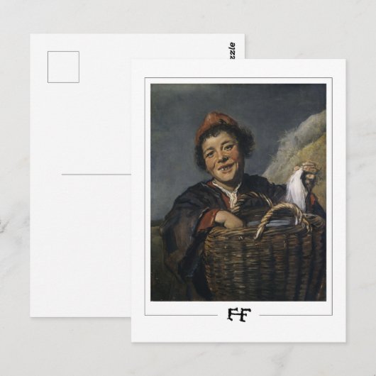 Frans Hals #171 - Fine Art Briefkaart (Voorkant / Achterkant)