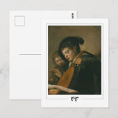 Frans Hals #216 - Kunstkaart Briefkaart (Voorkant / Achterkant)