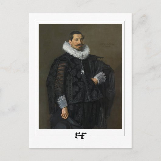 Frans Hals #222 - Fine Art Briefkaart (Voorkant)