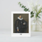 Frans Hals #222 - Kunstpostkaart Briefkaart (Staand voorkant)