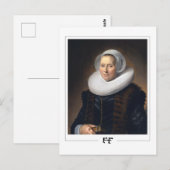 Frans Hals #225 - Fine Art Briefkaart (Voorkant / Achterkant)