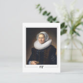Frans Hals #225 - Kunstpostkaart Briefkaart (Staand voorkant)