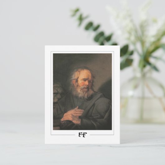 Frans Hals #22 - Fine Art Briefkaart (Staand voorkant)