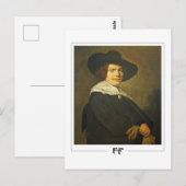 Frans Hals #230 - Fine Art Briefkaart (Voorkant / Achterkant)