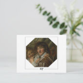 Frans Hals #243 - Fine Art Briefkaart (Staand voorkant)