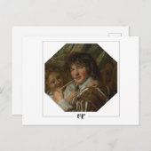 Frans Hals #243 - Fine Art Briefkaart (Voorkant / Achterkant)