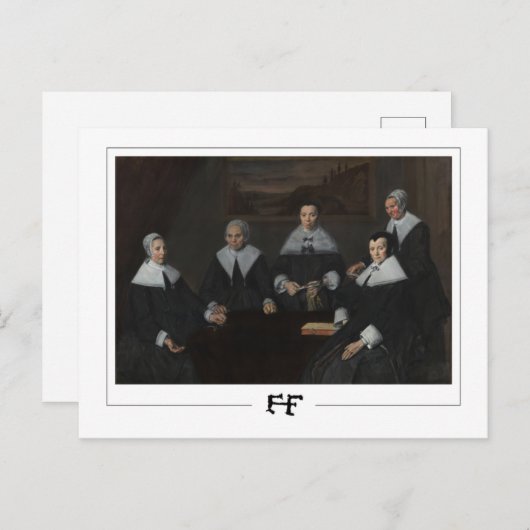 Frans Hals #246 - Fine Art Briefkaart (Voorkant / Achterkant)