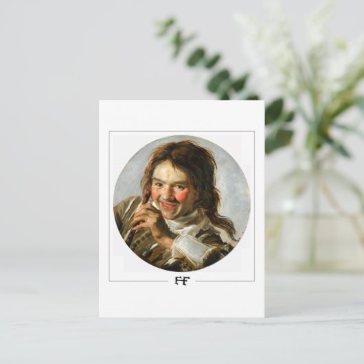 Frans Hals #262 - Fine Art Briefkaart (Staand voorkant)