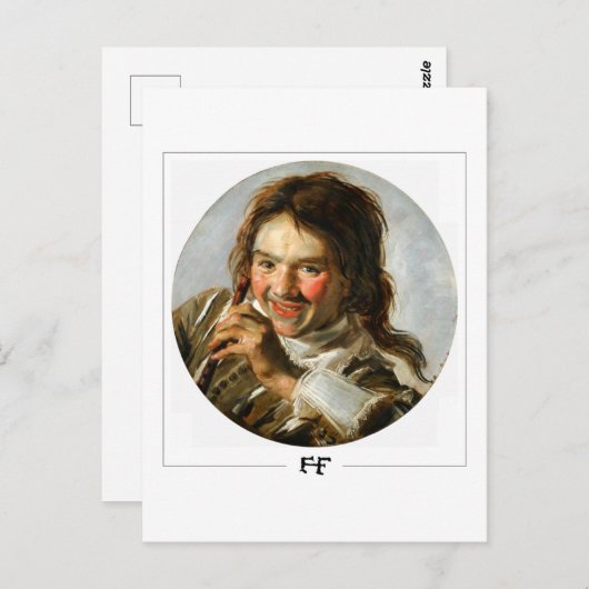 Frans Hals #262 - Fine Art Briefkaart (Voorkant / Achterkant)