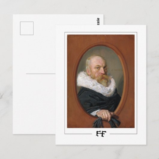 Frans Hals #263 - Fine Art Postcard Briefkaart (Voorkant / Achterkant)