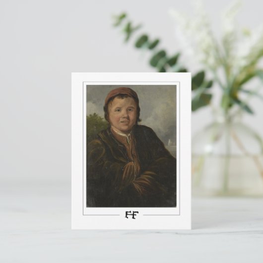 Frans Hals #268 - Fine Art Briefkaart (Staand voorkant)