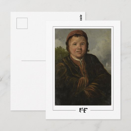 Frans Hals #268 - Fine Art Briefkaart (Voorkant / Achterkant)