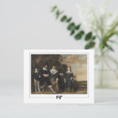 Frans Hals #277 - Fine Art Briefkaart (Staand voorkant)