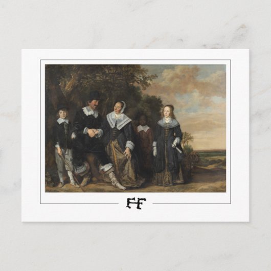 Frans Hals #277 - Fine Art Briefkaart (Voorkant)