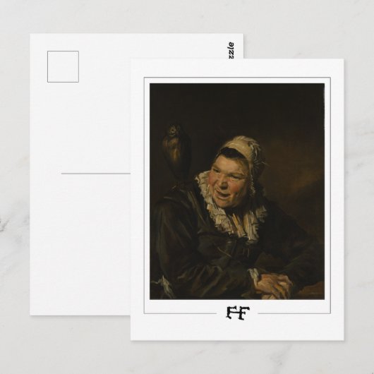 Frans Hals #282 - Fine Art Briefkaart (Voorkant / Achterkant)