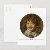 Frans Hals #284 - Fine Art Briefkaart (Voorkant / Achterkant)