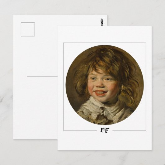Frans Hals #284 - Fine Art Briefkaart (Voorkant / Achterkant)