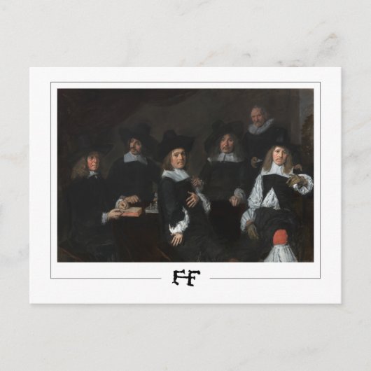 Frans Hals #28 - Kunst Postkaart (Voorkant)