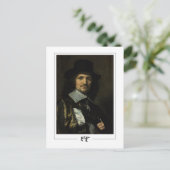 Frans Hals #293 - Fine Art Briefkaart (Staand voorkant)