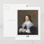 Frans Hals #297 - Fine Art Briefkaart (Voorkant / Achterkant)
