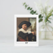 Frans Hals #2 - Fine Art Briefkaart (Staand voorkant)