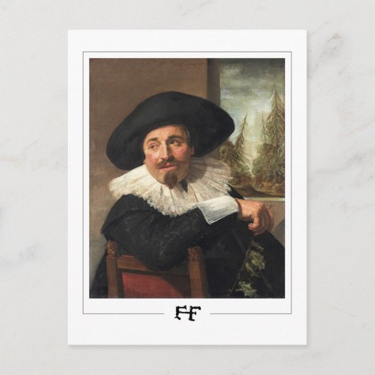 Frans Hals #2 - Fine Art Briefkaart (Voorkant)