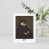 Frans Hals #307 - Fine Art Briefkaart (Staand voorkant)