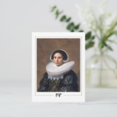 Frans Hals #42 - Kunstpostkaart Briefkaart (Staand voorkant)