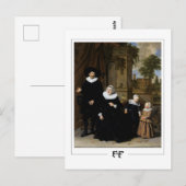 Frans Hals #5 - Fine Art Briefkaart (Voorkant / Achterkant)