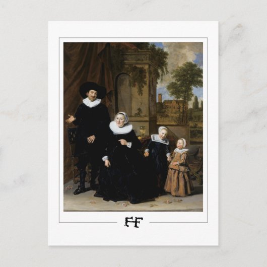 Frans Hals #5 - Fine Art Briefkaart (Voorkant)