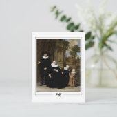 Frans Hals #5 - Kunstkaart Briefkaart (Staand voorkant)