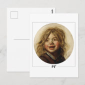 Frans Hals #97 - Fine Art Briefkaart (Voorkant / Achterkant)