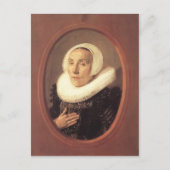 Frans Hals- Anna van der Aar Briefkaart (Voorkant)