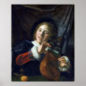Frans Hals Boy met een Lute Poster (Voorkant)