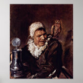 Frans Hals - Malle Babbe Poster (Voorkant)
