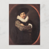 Frans Hals- Portret van een Man Briefkaart (Voorkant)