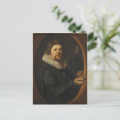 Frans Hals- Portret van een Man Briefkaart (Staand voorkant)