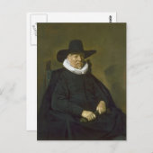 Frans Hals- Portret van een Man Briefkaart (Voorkant / Achterkant)