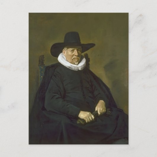 Frans Hals- Portret van een Man Briefkaart (Voorkant)