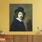 Frans Hals Self-portret Canvas Afdruk (Insitu (Woonkamer))