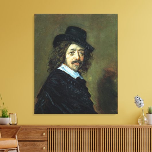 Frans Hals Self-portret Canvas Afdruk (Insitu (Woonkamer))